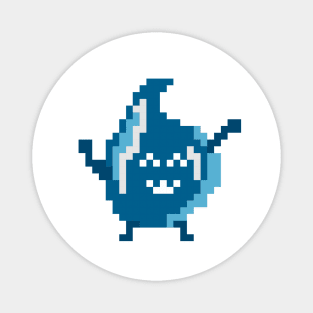 Pixel Art - Water Dance Magnet